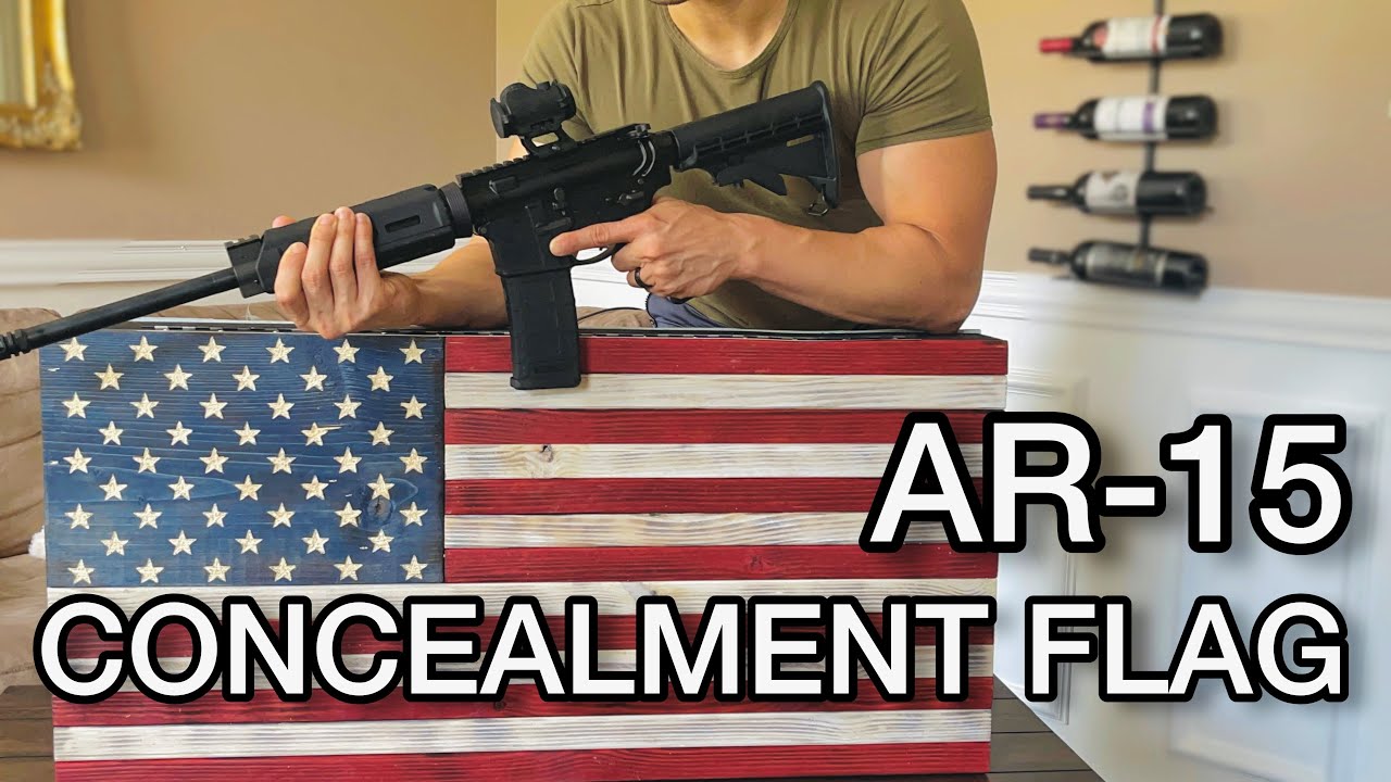 AR-15 CONCEALMENT FLAG - DIY!