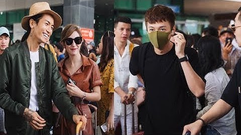 Khổng Tú Quỳnh chạm mặt Ngô Kiến Huy khi tới lễ cưới Đông Nhi - Ông Cao Thắng tại Phú Quốc