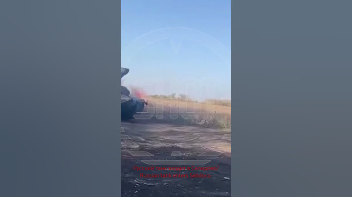 Русский танк🔥 входит в Селидово/Russian tank🔥 enters Selidovo #news#politics#россия#russia#ukraine