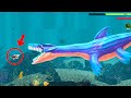 Hungry Shark Evolution Gaint Monster Enemy Nessie Shark Max Game Play Vs Megalodon Shark 🦈 King #new
