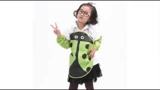 Baby Bib and Apron India | Ladybug Children Waterproof kitchen Apron