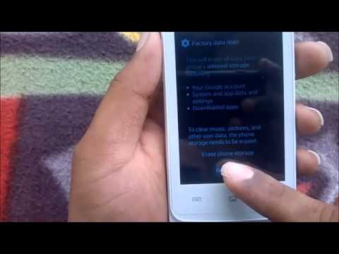 How to Hard Reset InFocus IN260 and Forgot Password Recovery, Factory Reset