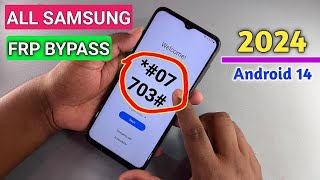 samsung frp bypass android 14 new security 2024 || google account remove | talkback not working