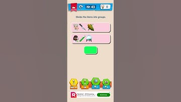 IQ Boost level 43🎉 Divide items into groups #gaming #puzzlegame #iqboost #challenge #imrankhan