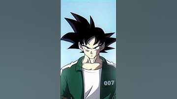 what if goku and vegeta are in squid game || Goku join squid game #goku #squidgame  #shorts #memes