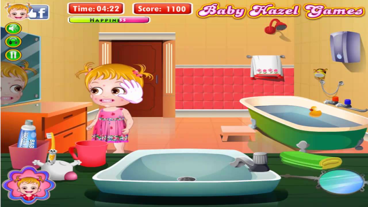 Baby Hazel Skin Trouble Part 1 Gameplay Walkthrough Games For Kids by GAMES TUBE YouTube