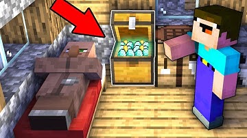 Minecraft Battle - NOOB vs PRO : WHAT VILLAGER HIDE IN THIS CHEST?! (Animation)