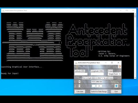 Introduction to using U S  Army Corps of Engineers Antecedent Precipitation Tool