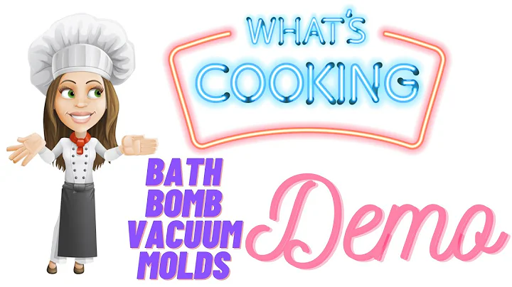 Bath Bomb Demo of Jody Hansen Vacuum Molds - didn'...