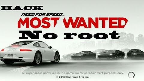 How to hack Need for speed most wanted || no root ||