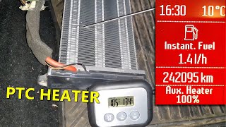 PTC heater | Ford Focus MK2 | Test funkčnosti