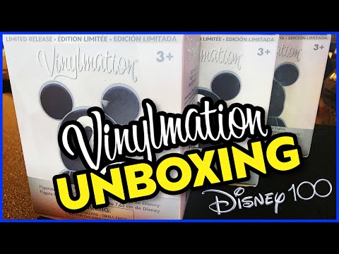 Unboxing Disney 100 Years Vinylmations from Target - YouTube