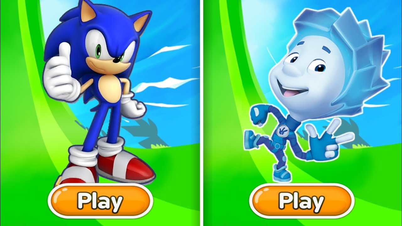 Sonic Dash Vs The fixeses - Movie Sonic Vs All Boss Zazz Egman-All ...
