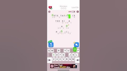 Ultimate cryptogram level 84 guide #cryptogram