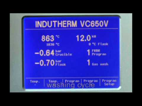 Indutherm 480V - Fully Automatic Vacuum Casting Machine