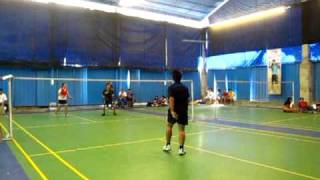 ..ALCULYMPICS UNIVERSITY OF MAKATI BADMINTON MIXED DOUBLES ft. Mark Ramos & Aysah Dalida..