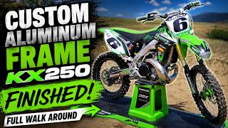 1 of 1 Custom KX250R-AF Finished! Full walk around #kawasaki #kx250 #2stroke