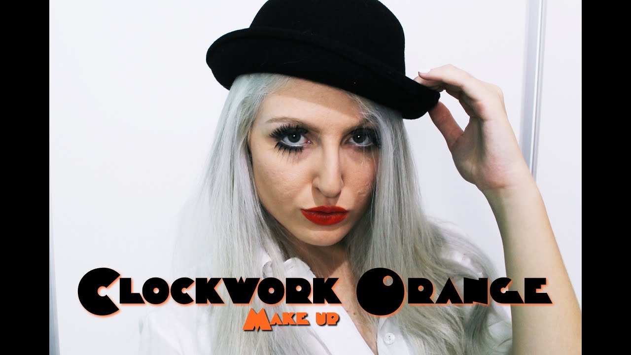 MAKEUP INSPIRED LARANJA MECNICA CLOCKWORK ORANGE YouTube