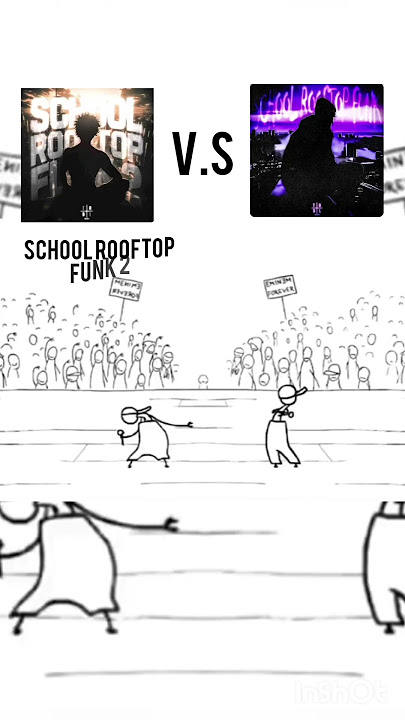 School Rooftop Funk 🆚 School Rooftop Funk 2 #phonk #funk #brazil