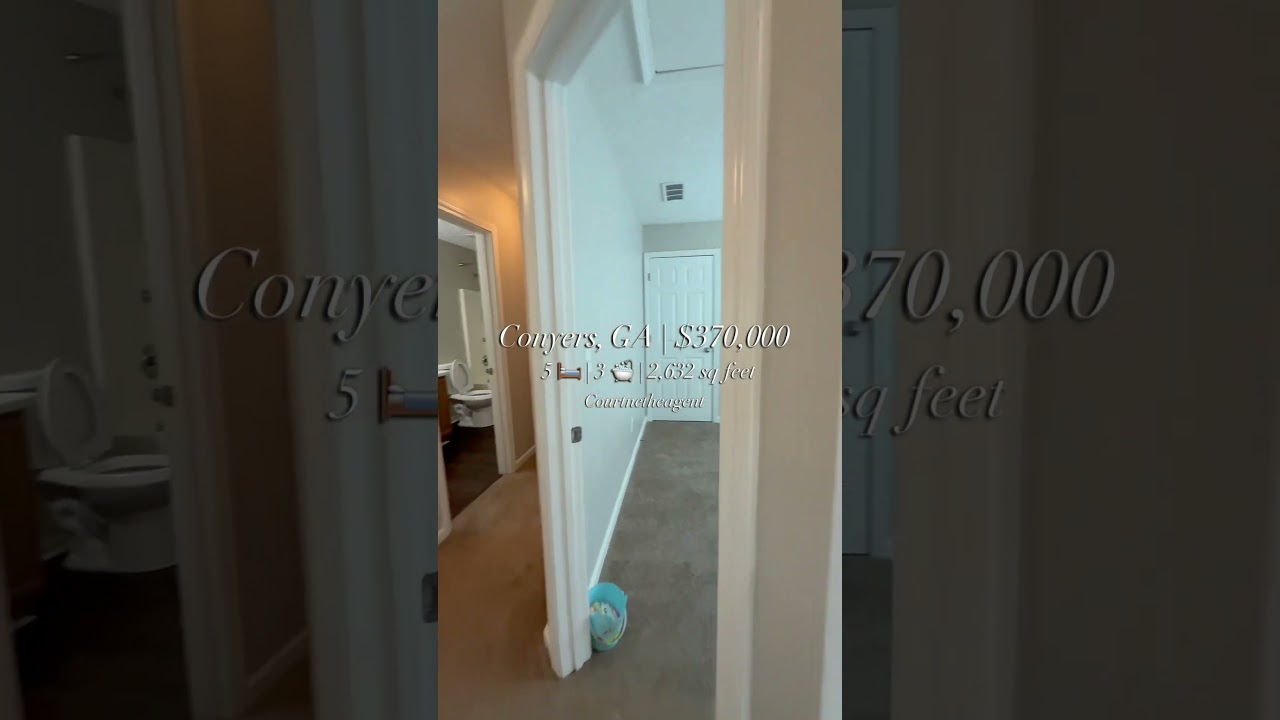 Conyers charm with space for everyone and light for days