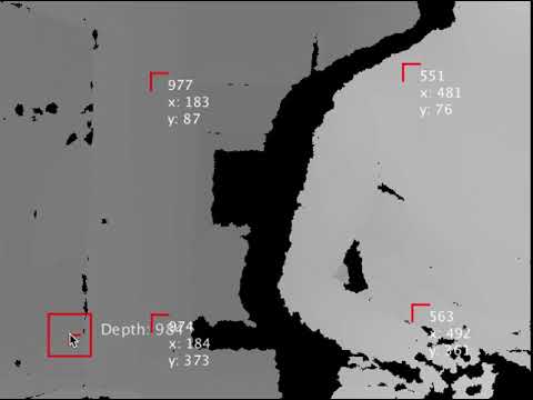 Depth Finder - Processing + Kinect Demo 2