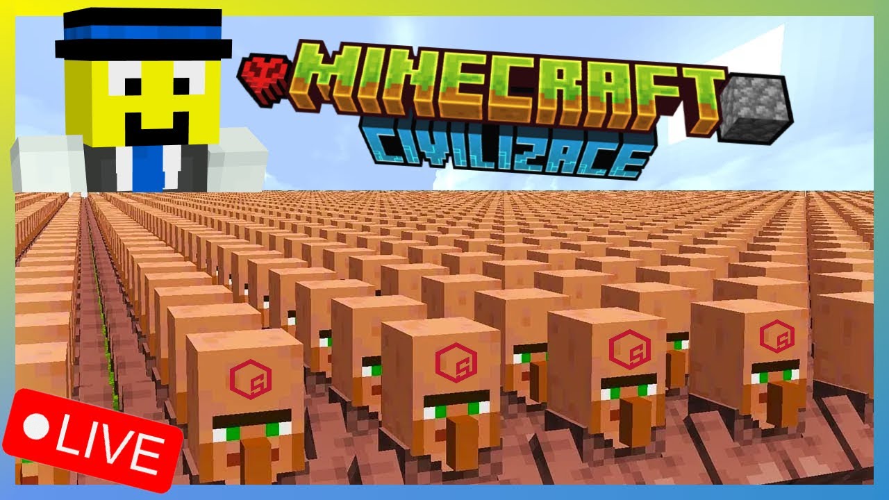 Testing MINECRAFT Civilizací│ Drax-Prax