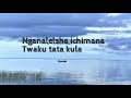 Twakutatakula  | Nganalolesha ichimana