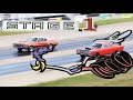 1969 Plymouth Road Runner 440 drag racing 1972 Buick GS 455 FACTORY STOCK DRAG RACE