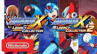 Mega Man X Legacy Collection 1 \& 2 Announcement Trailer - Nintendo Switch