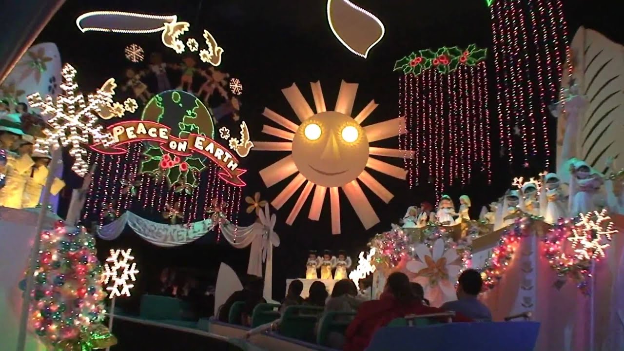 2009 Small World Holiday Disneyland (In 1080p HD) On Ride November 13th
