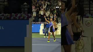 Download Lagu VOLUME UPPPPPP 🗣️ Unreal scenes for Alex Eala! #wta #tennis #dubai MP3