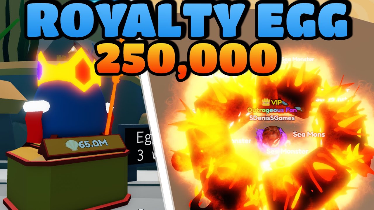 Hatched 250k Royalty Eggs! Mining Simulator 2 YouTube