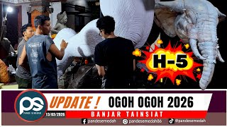 SUASANA MALAM  H-5 Ogoh ogoh Banjar Tainsiat 13/03/2026