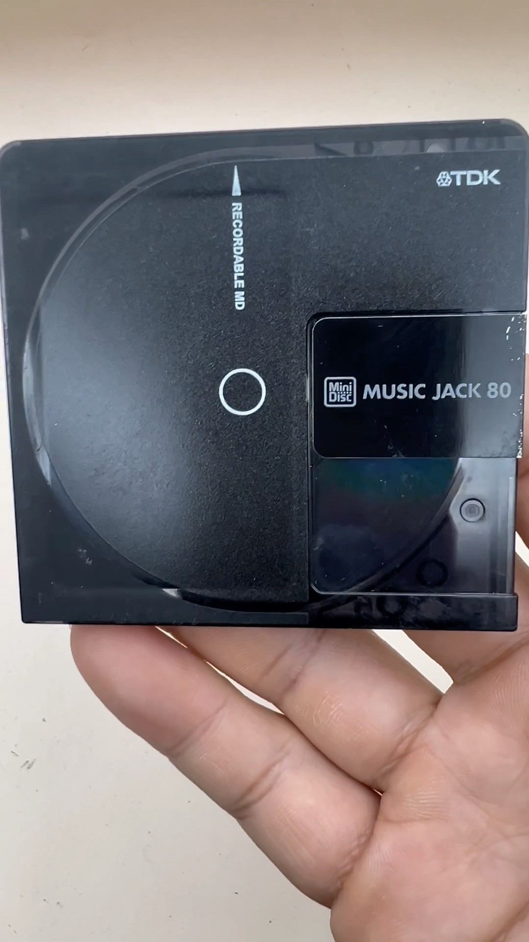 ミニディスクTDK Music jack black Minidisc MD 80 Minutes - YouTube
