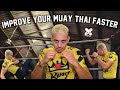 The FASTEST way to improve your Muay Thai and Kickboxing! Home training for Beginners