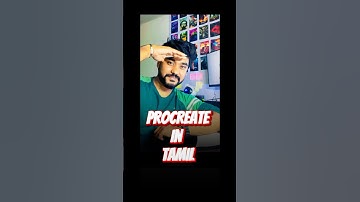 Learn procreate in tamil - Arshadh #artbyarshadh #tamilart #arttutorial #procreatetamil #tamilartist