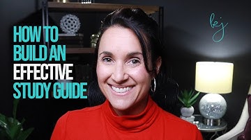 How to Make a Study Guide | Template Provided | Kathleen Jasper