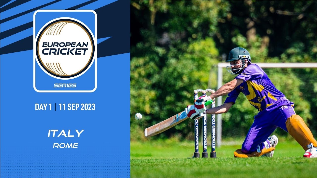 🔴 ECS Italy, Rome, 2023 Day 1 T10 Live Cricket European Cricket