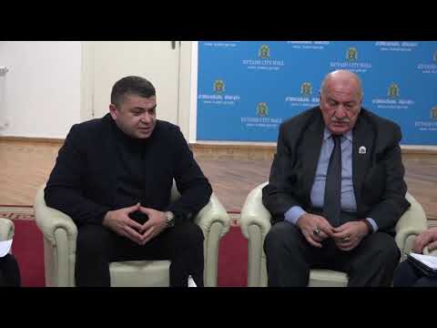 „ჩერნობილის ვეტერანები მშვიდობისა და თანხმობისათვის“  წარმომადგენლების დელეგაცია  მერიაში მიიღეს