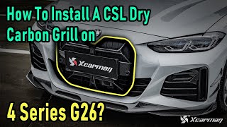 Add Carbon Mods On BMW 4 Series G26  Dongsai Car Styling