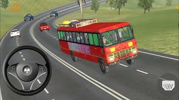 Indian Luxury Sleeper Bus Simulator 2023 :: SUV FedEx Express Drive in Village iOS Android Gameplay