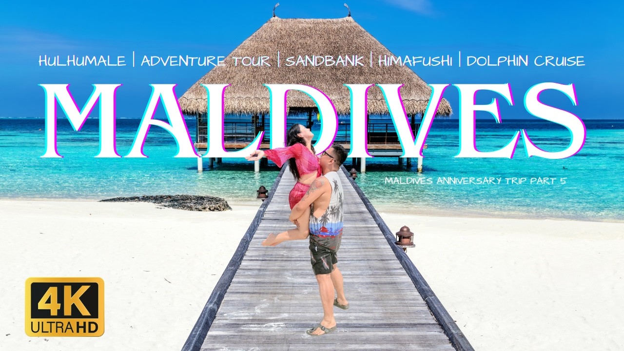Maldives Anniversary Trip Part 5: Hulhumale | Adventure Trip | Sandbank | Dolphin Cruise | Himafushi