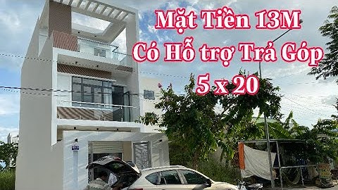 Nhà Mặt Tiền  Đinh Đức Thiện Bình Chánh Giá Rẻ - 1 Trệt 2 Lầu - Sổ Hồng Riêng , Hỗ Trợ Trả Góp