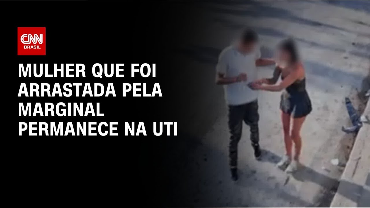 Mulher que foi arrastada pela marginal está estável, mas permanece na ...