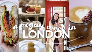 Vegan London Vlog Pt 1 | Restaurants, Afternoon Tea, Sightseeing, West End Shows