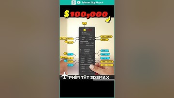 ✅ PHÍM TẮT 3DSMAX, CÁC PHÍM TẮT THƯỜNG DÙNG | 3dsmax quy hoạch #quy_hoach #3dsmax