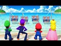 Mario Party Superstars - Mario vs Luigi vs Waluigi vs Peach (Master Difficulty)