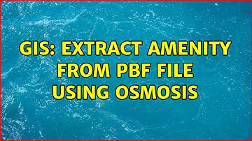 GIS: extract amenity from pbf file using osmosis (2 Solutions!!)