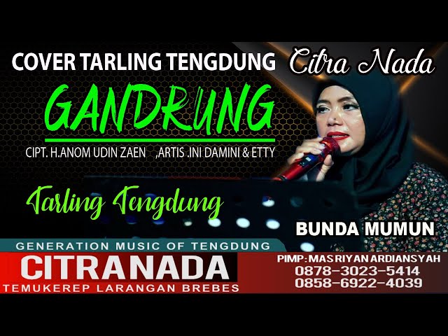 GANDRUNG || COVER TARLING TENGDUNG CITRA NADA || BUNDA MUMUN class=