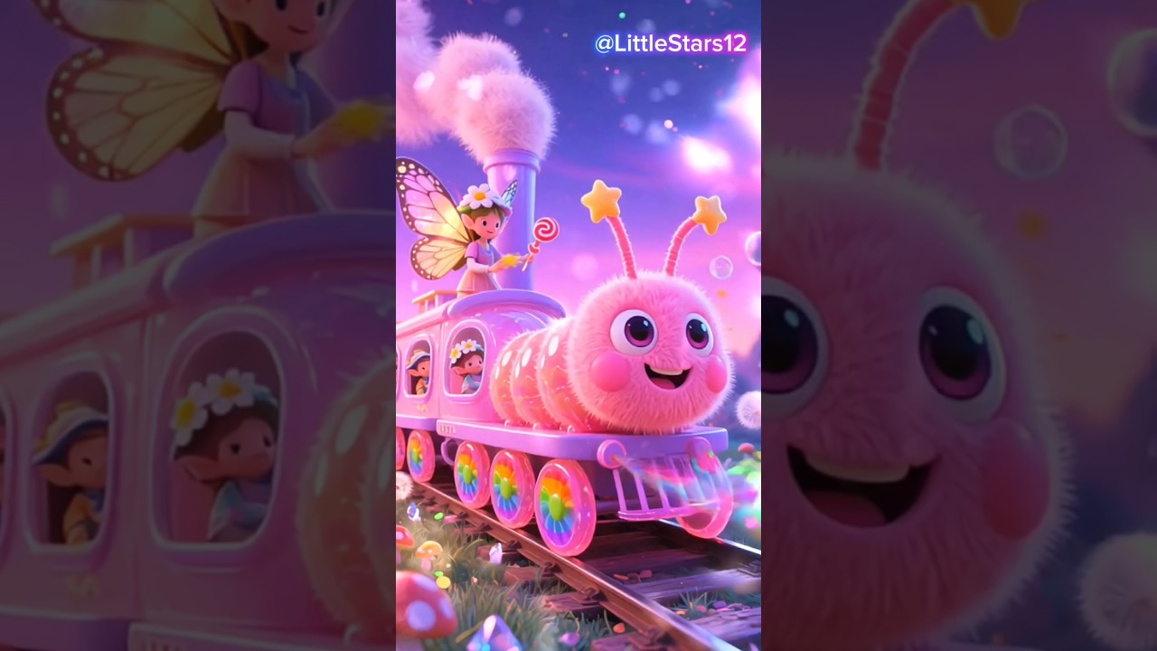 "The Cutest Candy Train Ever! 🚂✨🦋 